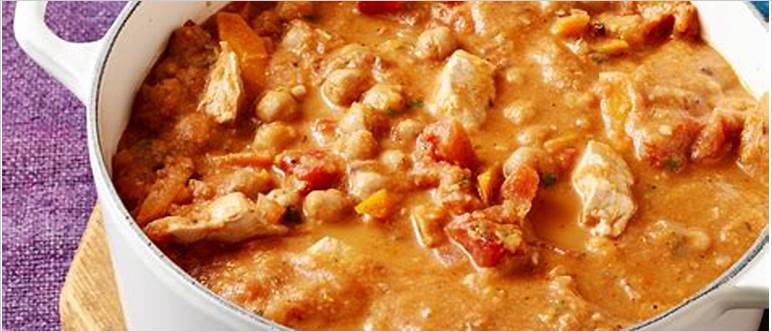 Chicken chickpea stew